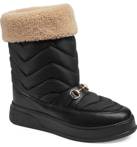 gucci men's snow boots|gucci boots with rhinestones.